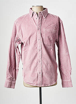 Chemise manches longues rouge ELEMENT homme
