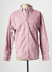 Chemise manches longues rouge ELEMENT pour homme seconde vue