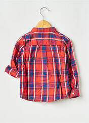 Chemise manches longues rouge TAPE À L'OEIL pour garçon seconde vue