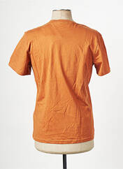 T-shirt orange ELEMENT pour homme seconde vue