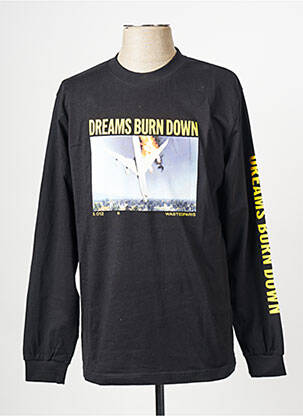 T-shirt noir WASTED PARIS homme