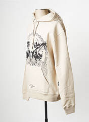 Sweat-shirt beige WASTED PARIS pour homme seconde vue