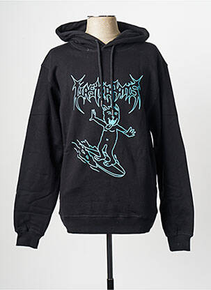 Sweat-shirt noir WASTED PARIS pour homme