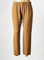 Pantalon droit beige LA FEE MARABOUTEE pour femme seconde vue