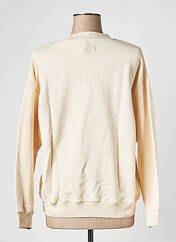 Sweat-shirt beige THINKING MU pour femme seconde vue