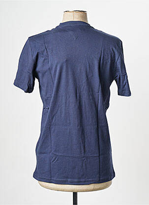 T-shirt col rond bleu TOMMY HILFIGER homme