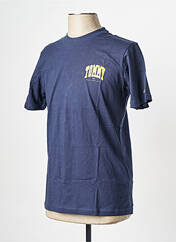 T-shirt bleu TOMMY HILFIGER pour homme seconde vue