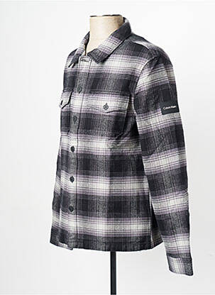 Chemise manches longues noir CALVIN KLEIN homme