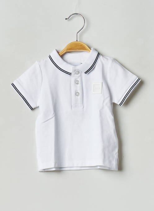 Polo blanc HUGO BOSS pour garçon