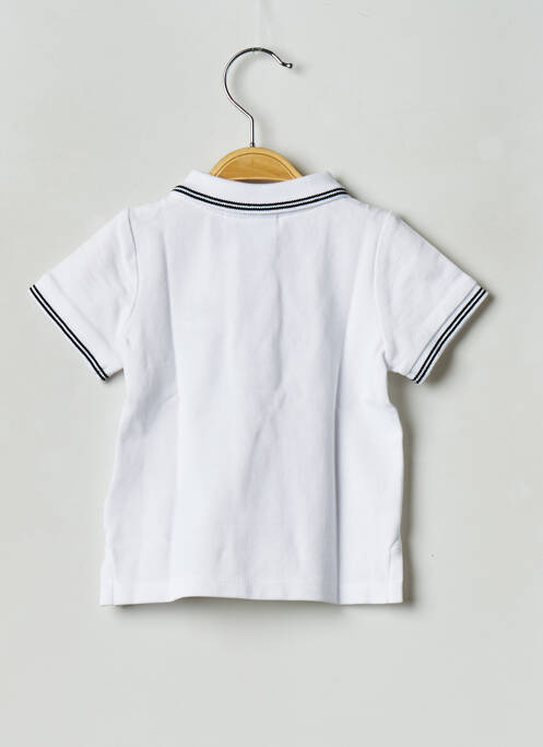 Polo blanc HUGO BOSS pour garçon