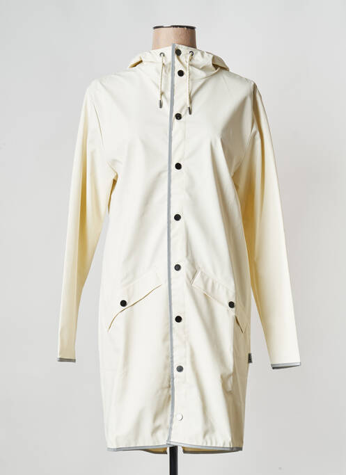 Imperméable blanc RAINS pour femme