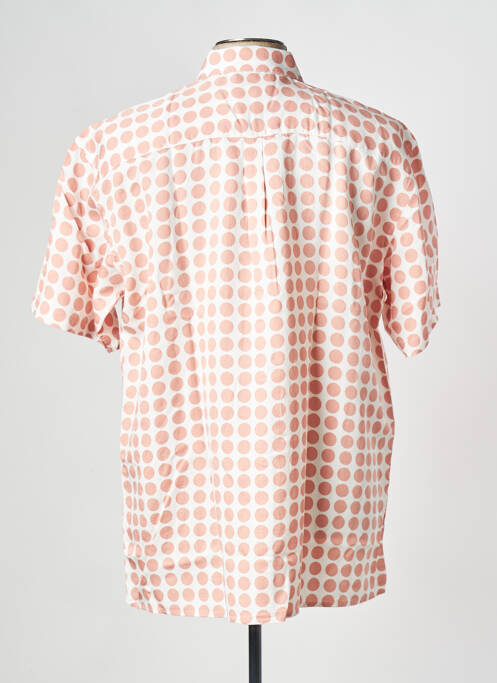 Chemise manches courtes beige CASUAL FRIDAY homme