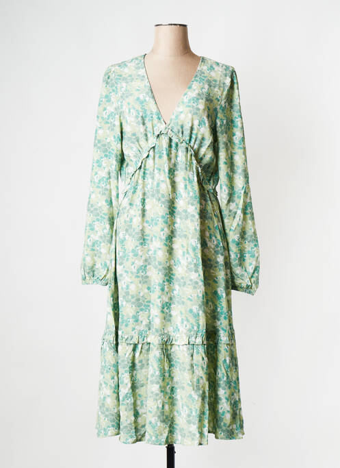 Robe mi-longue vert NA-KD pour femme