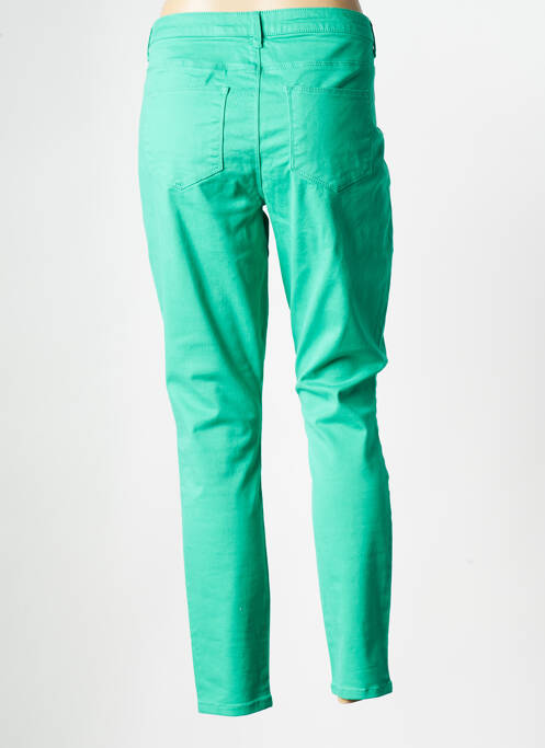 Pantalon slim vert VERO MODA pour femme