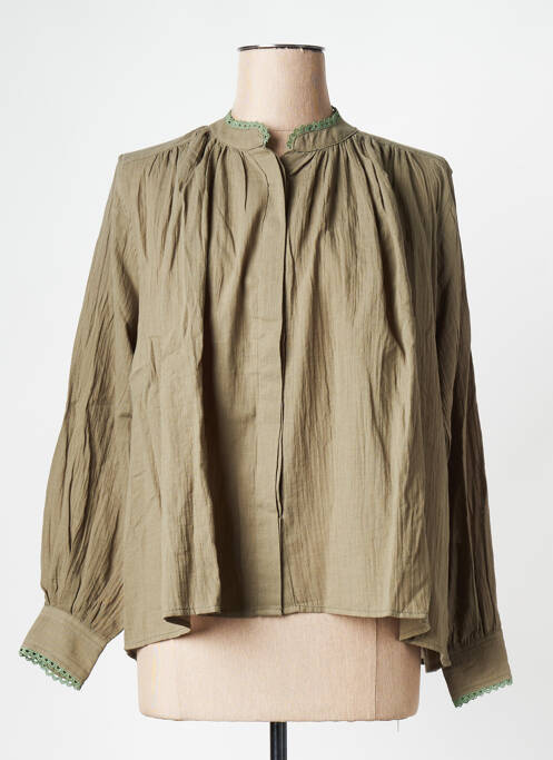 Chemisier vert ARTLOVE pour femme