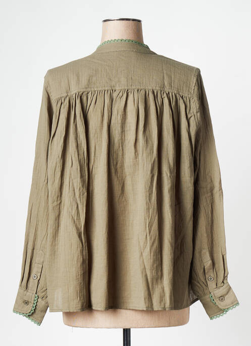 Chemisier vert ARTLOVE pour femme