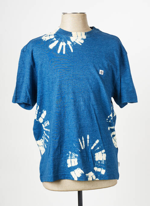 T-shirt bleu ELEMENT pour homme