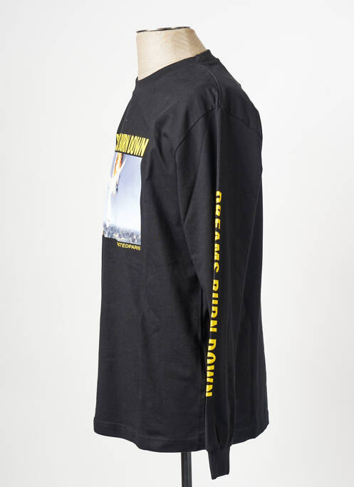 T-shirt noir WASTED PARIS pour homme