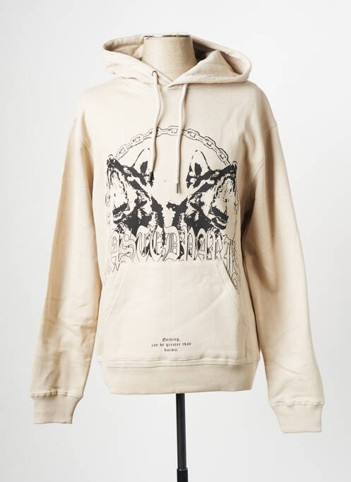 Sweat-shirt beige WASTED PARIS pour homme