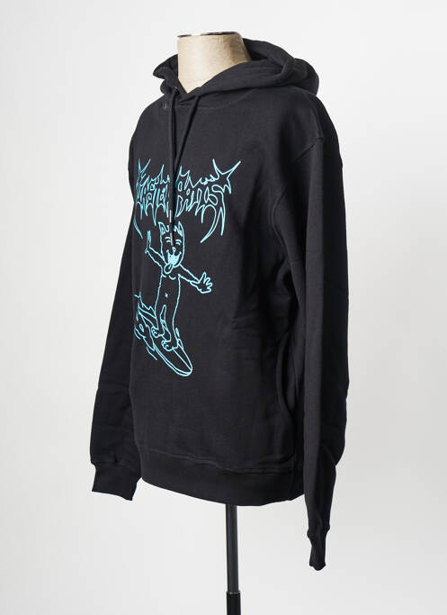 Sweat-shirt noir WASTED PARIS pour homme