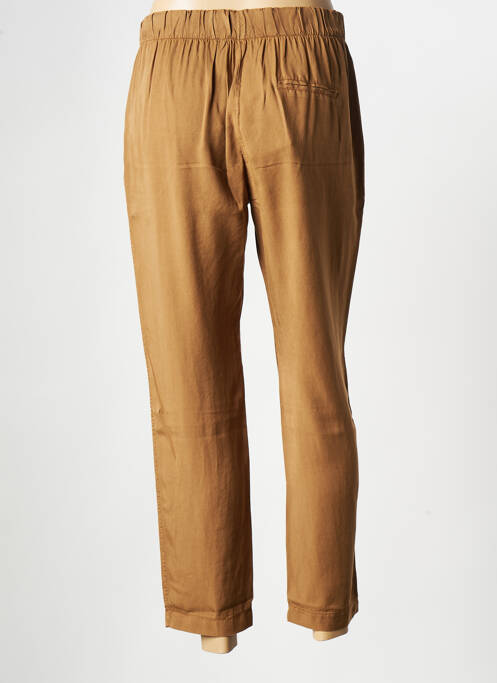 Pantalon droit beige LA FEE MARABOUTEE pour femme