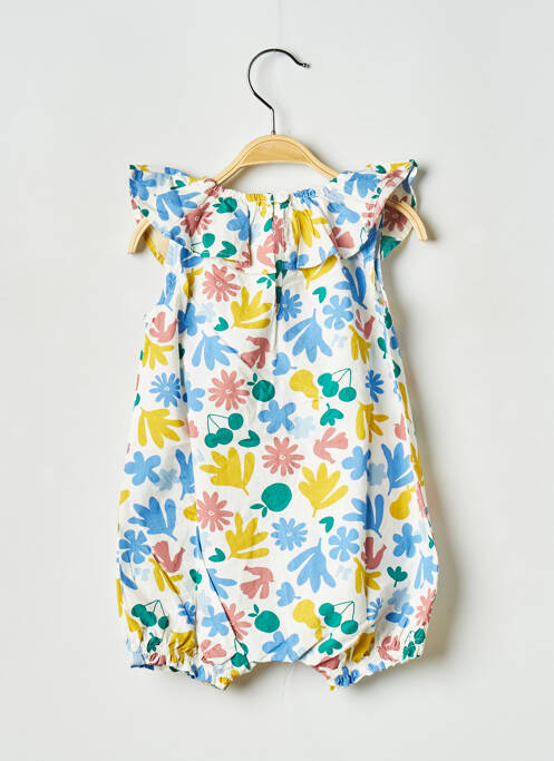 Combishort blanc PETIT BATEAU fille