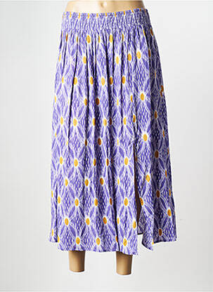 Jupe longue violet STELLA FOREST femme