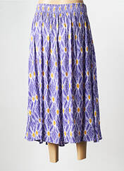 Jupe longue violet STELLA FOREST pour femme seconde vue