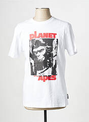T-shirt blanc ELEMENT pour homme seconde vue