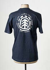T-shirt bleu ELEMENT pour homme seconde vue