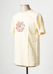 T-shirt beige ELEMENT pour homme seconde vue