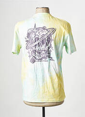 T-shirt jaune ELEMENT pour homme seconde vue