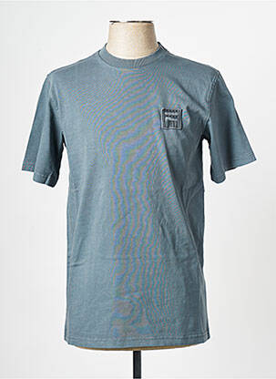 T-shirt col rond bleu FILA homme