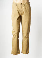 Pantalon chino beige ELEMENT pour homme seconde vue