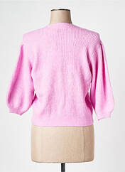 Gilet manches courtes rose MOSS COPENHAGEN pour femme seconde vue