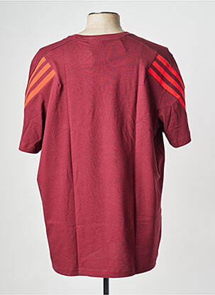 T-shirt rouge ADIDAS homme