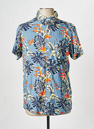 Chemise manches courtes bleu BLEND homme