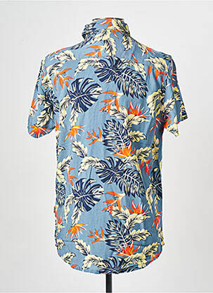 Chemise manches courtes bleu BLEND homme