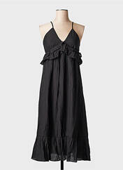 Robe mi-longue noir SEE U SOON pour femme seconde vue
