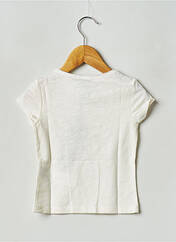 T-shirt blanc IKKS JUNIOR pour fille seconde vue