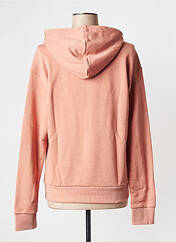 Sweat-shirt à capuche rose REEBOK pour femme seconde vue