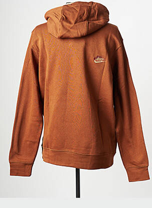 Sweat-shirt marron NIKE homme