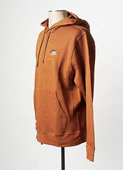 Sweat-shirt marron NIKE pour homme seconde vue