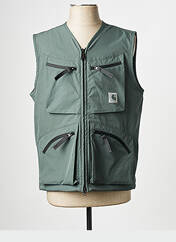 Gilet sans manche vert CARHARTT pour homme seconde vue