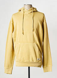 Sweat-shirt jaune REEBOK homme