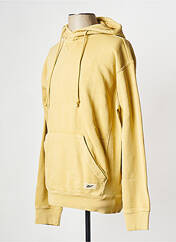 Sweat-shirt jaune REEBOK pour homme seconde vue
