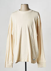 Sweat-shirt beige REEBOK pour homme seconde vue
