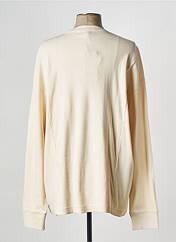 Sweat-shirt beige REEBOK pour homme seconde vue