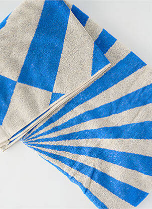 Serviette de plage bleu OAS COMPANY homme