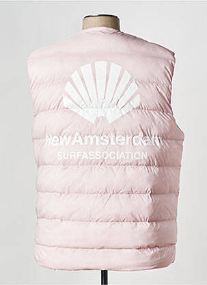 Gilet sans manche rose NEW AMSTERDAM SURF ASSOCIATION homme